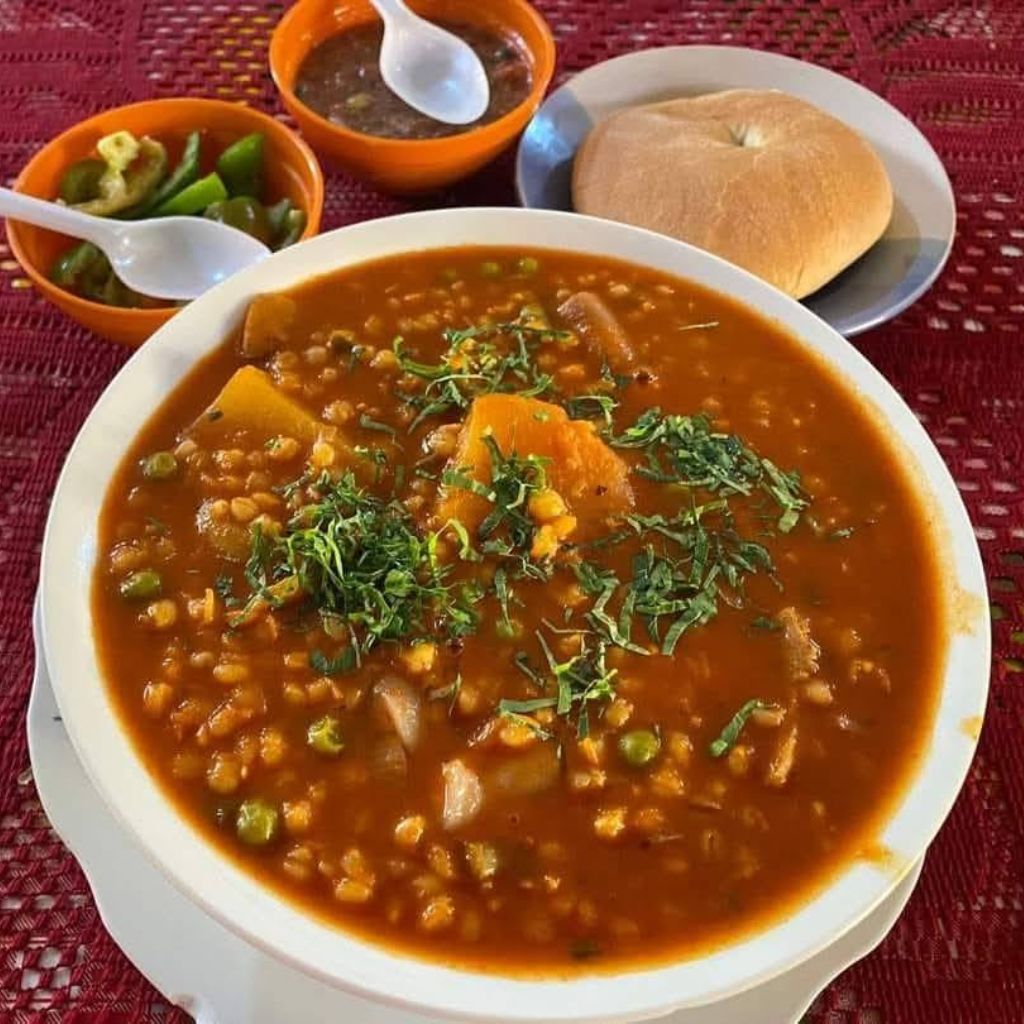 Ají de palomitas, comida de semana santa