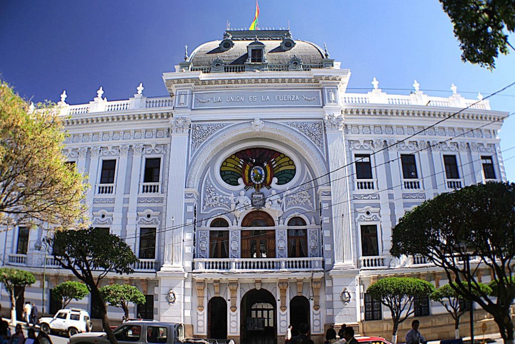 Historic architecture in Sucre Bolivia